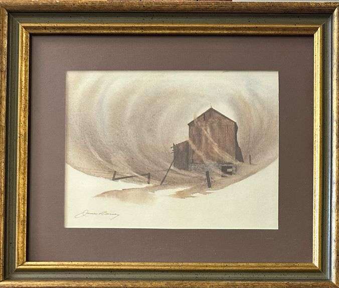 Untitled Landscape by Unknown Artist (Illegible)