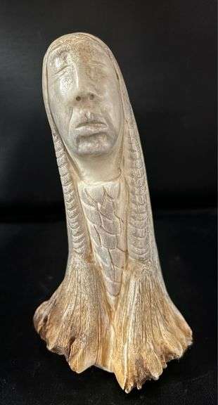 Untitled Face by Unknown Artist (Illegible)