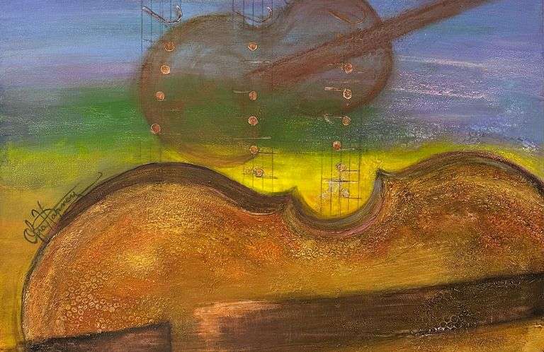 Untitled Cello by Ofra Harnoy