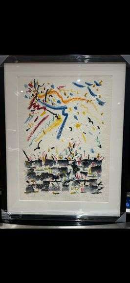 Water Color " Pouch Cove" Alex Cameron