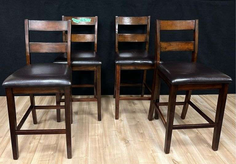 Set of Four Tall Chairs