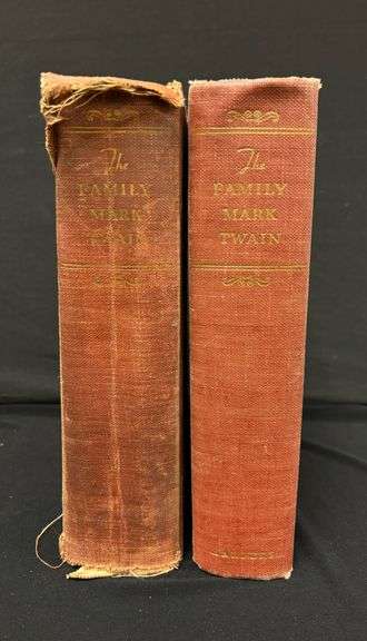 Two copies of 'The Family' by Mark Twain