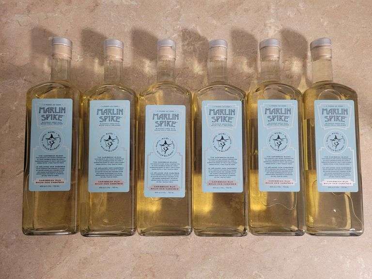 6 Bottles of Marlin Spike Rum Value $275