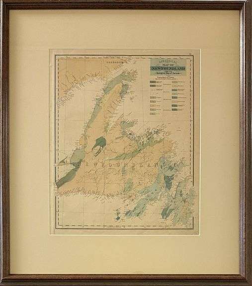 Geological Map of Newfoundland