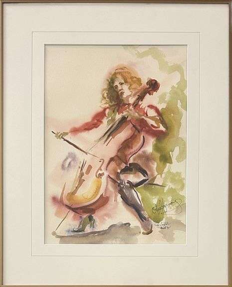 'Ofra Harnoy' by Peggy Smith