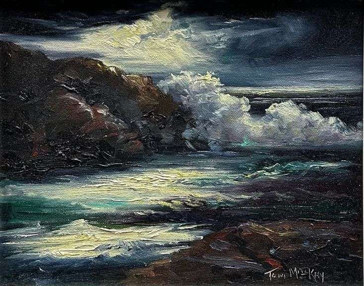 Coastal Atlantic Scene by Tom MacKay