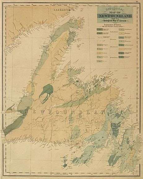 Geological Map of Newfoundland