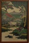 Untitled Garden Scene by Unknown Artist