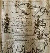 Map Terra Nova, Francia Nova By Johannes Van Keulen