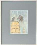 'Two Starlings' by Paul Parsons (1925-2010)