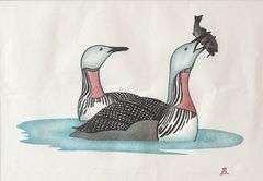'Loons' by David Poisey