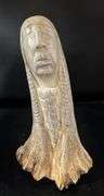 Untitled Face by Unknown Artist (Illegible)