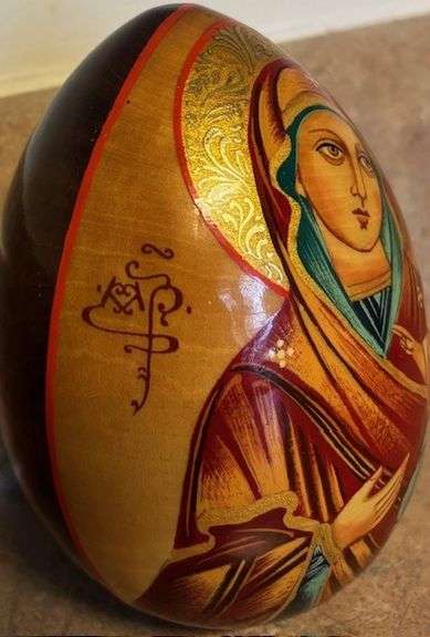 Pysanky - hand painted egg by Unknown artist