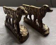 Dog bookends by NL Foundry