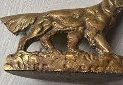Dog bookends by NL Foundry
