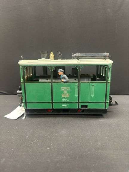 LGB Box locomotive, green