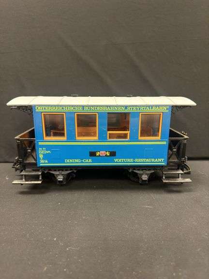 LGB Dining car, blue