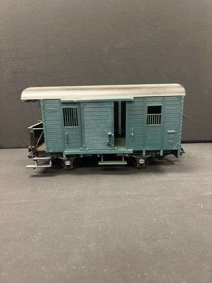 LGB Boxcar, dark green