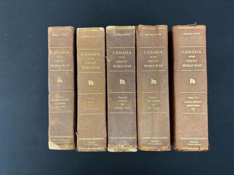 Canada in the Great War - Five Volume Set