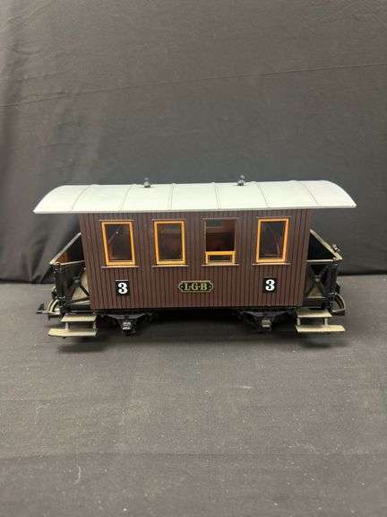 LGB Passenger car, brown
