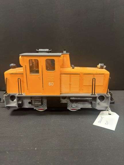 LGB Diesel locomotive, yellow