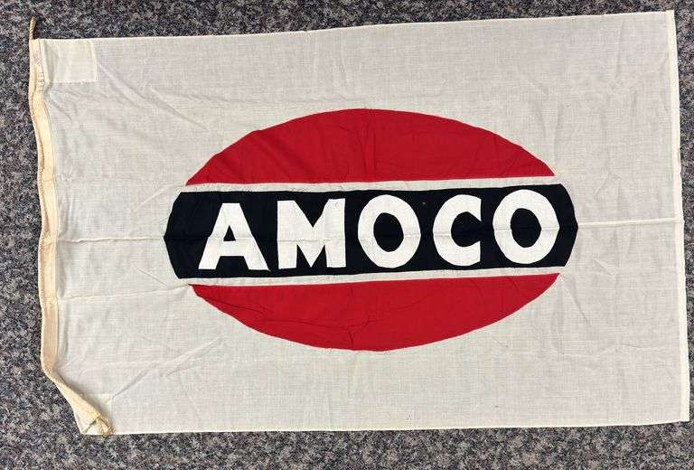 Vintage 48"x72" AMOCO Flag
