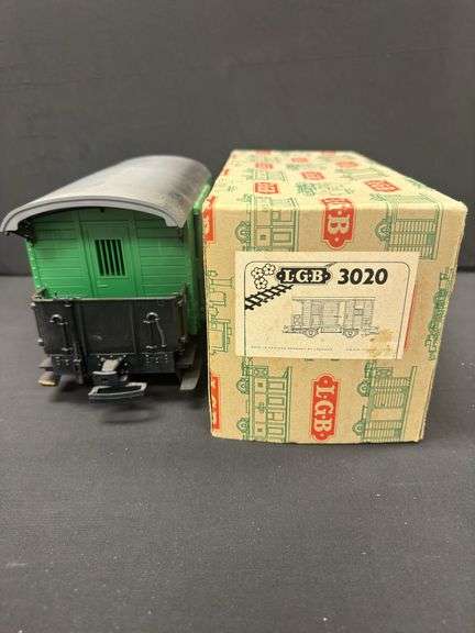 LGB Boxcar, light green