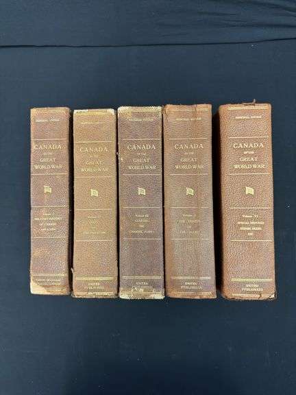 Canada in the Great War - Five Volume Set