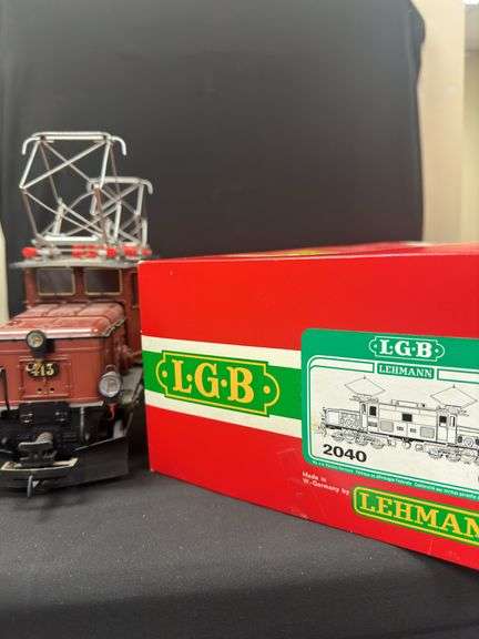 LGB Locomotive "Crocodile", brown