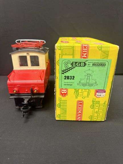 LGB Locomotive, red