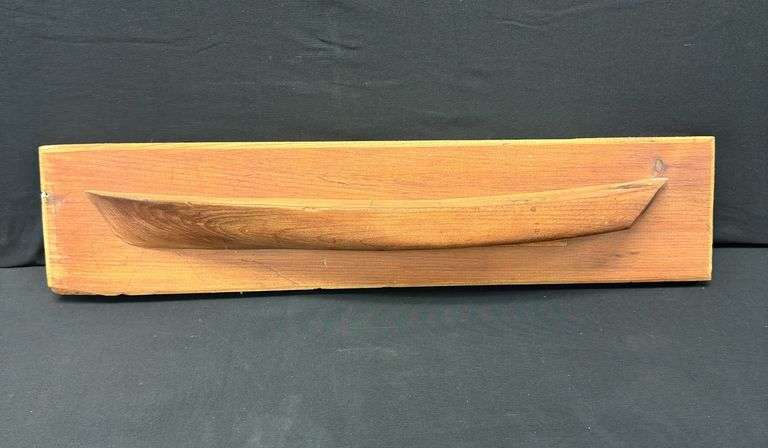 Mounted Half Hull Model