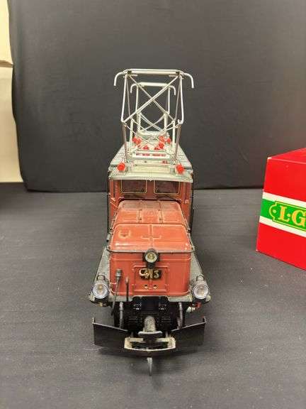 LGB Locomotive "Crocodile", brown