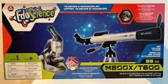 Children's Telescope + Microscope Set