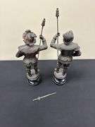 Pair of Victorian Spelter Figurines