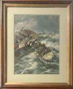 Unititled Rescue at Sea by Unknown Artist