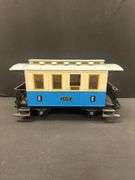 LGB Passenger car, blue/white