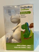Kid's Dino Kit: T Rex Toy + Paint a Bank Dino
