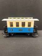 LGB Passenger car, blue/white