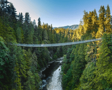 Capilano Suspension Bridge for 2