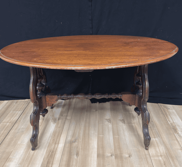 Oval Trestle Table