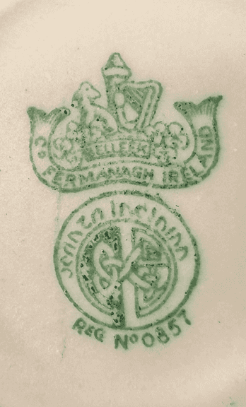 Belleek Fine Porcelain Cream and Sugar