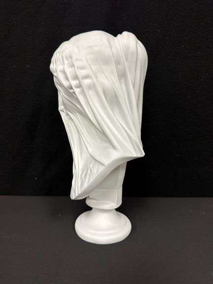 'Veiled Virgin' Sculpture Replica Casting after Giovanni Strazza's Veiled Virgin