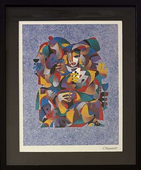Untitled Figurative Abstract by A. Krasnyansky