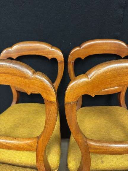 Four Balloon Back Chairs