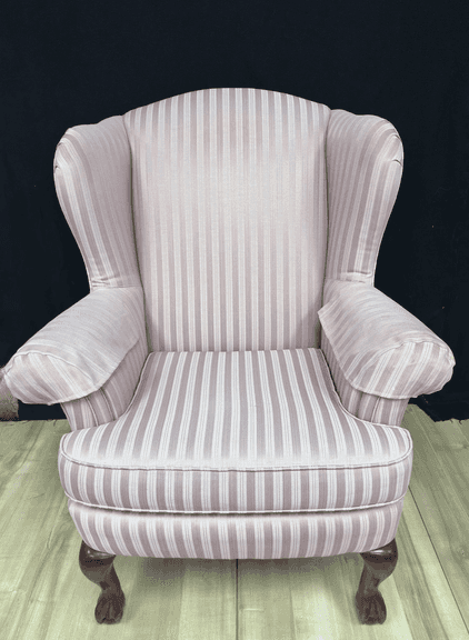 Striped Armchair