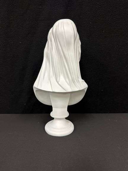 'Veiled Virgin' Sculpture Replica Casting after Giovanni Strazza's Veiled Virgin
