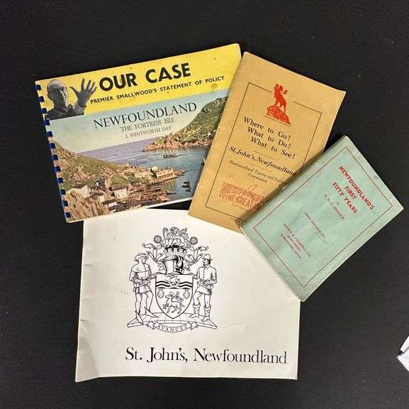 Four Vintage Newfoundland Booklets