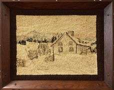 Untitled Hooked Rug by Unknown Quebec Artist