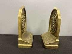'City of Corner Brook' Brass Bookends