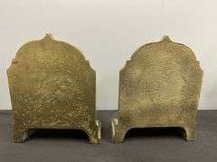 'City of Corner Brook' Brass Bookends